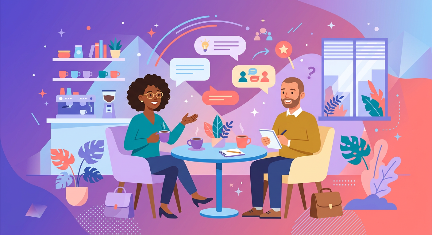Coffee Chat Interviews: More Serious Than They Sound