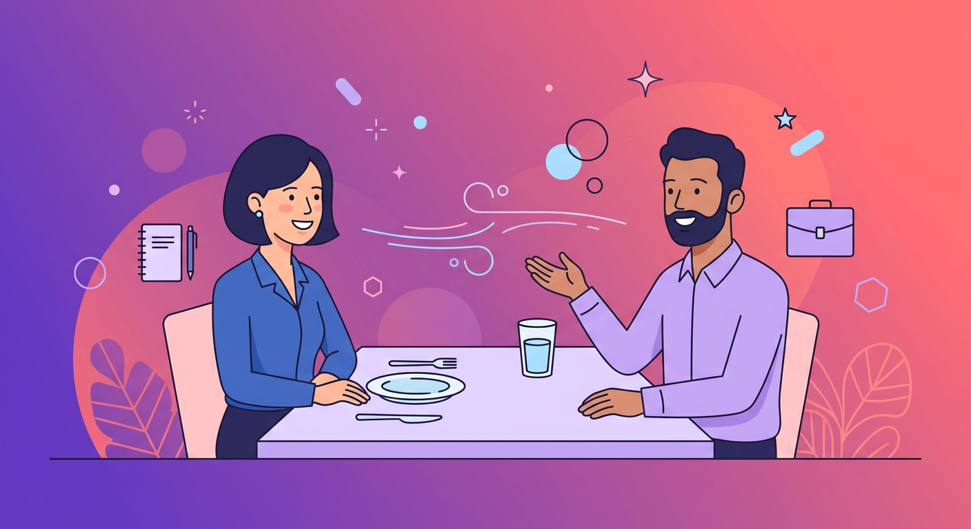 The Lunch Interview: How to Eat and Answer at the Same Time