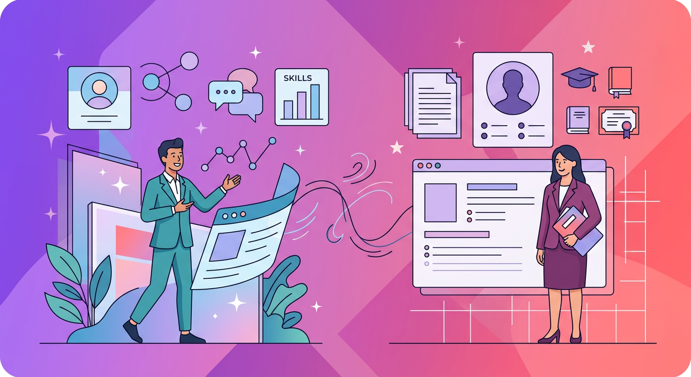 LinkedIn vs Resume: What Goes Where