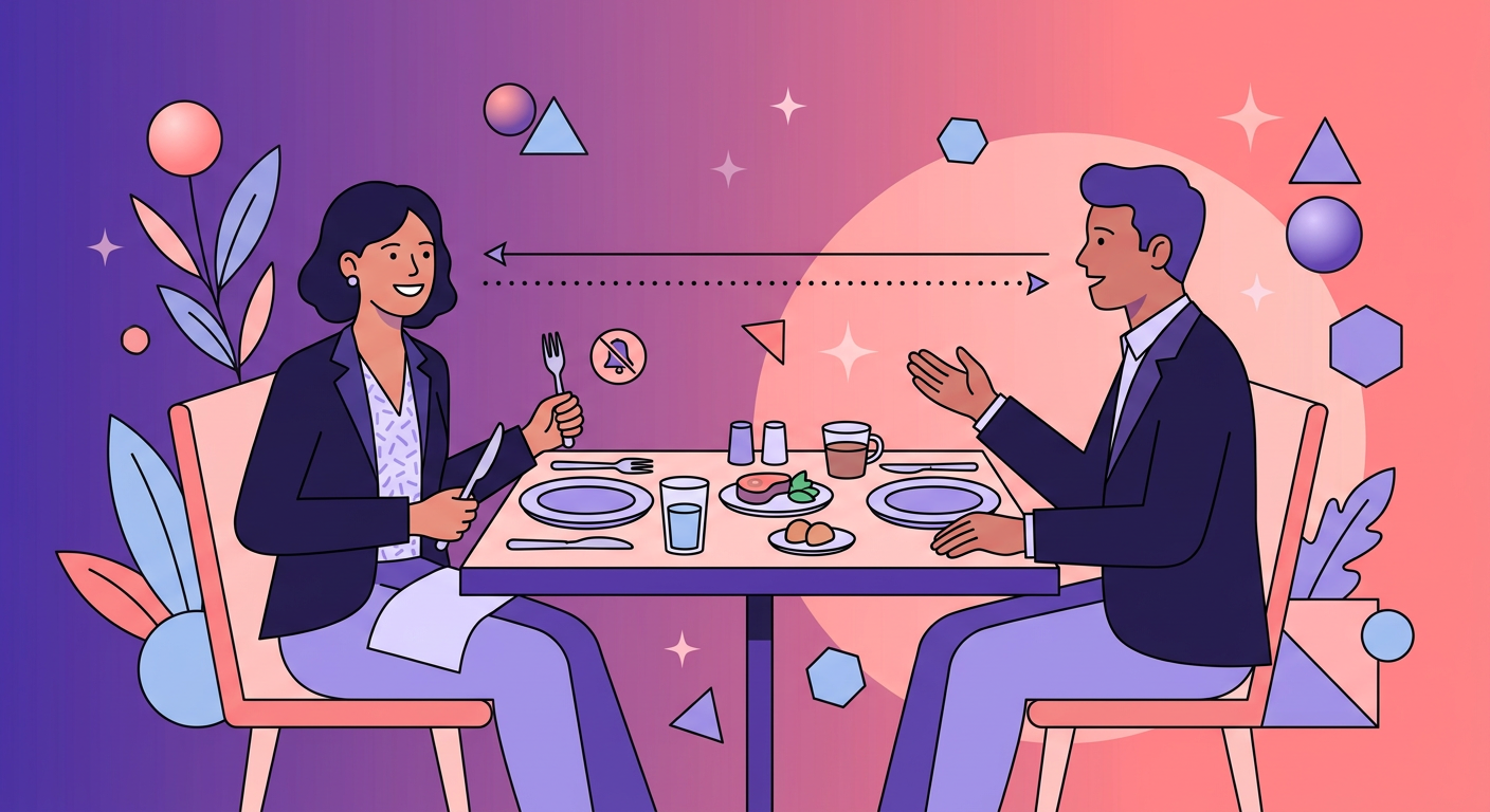Dinner Interviews: The Etiquette Recruiters Notice