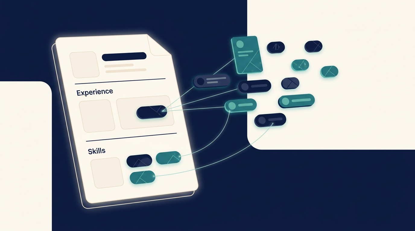 Illustration for ATS resume keywords by industry — Skills & Keywords guidance from Resumeva