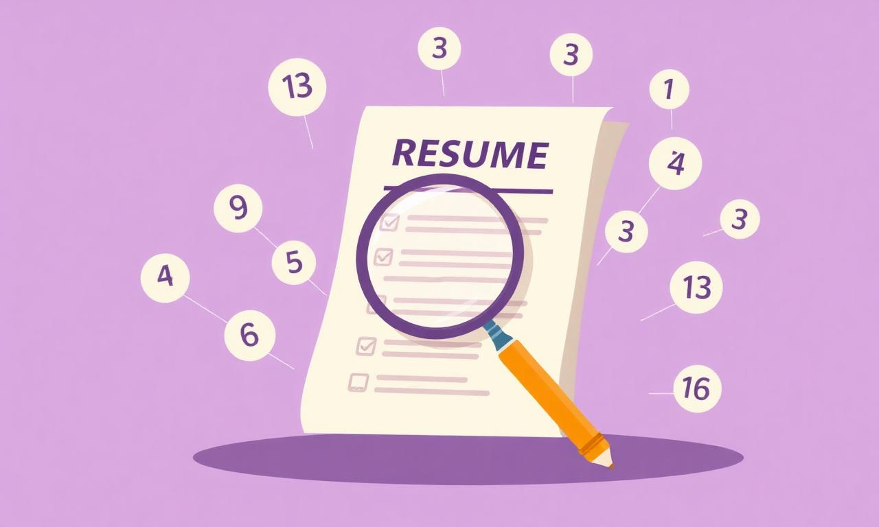 Twelve steps to a stronger resume