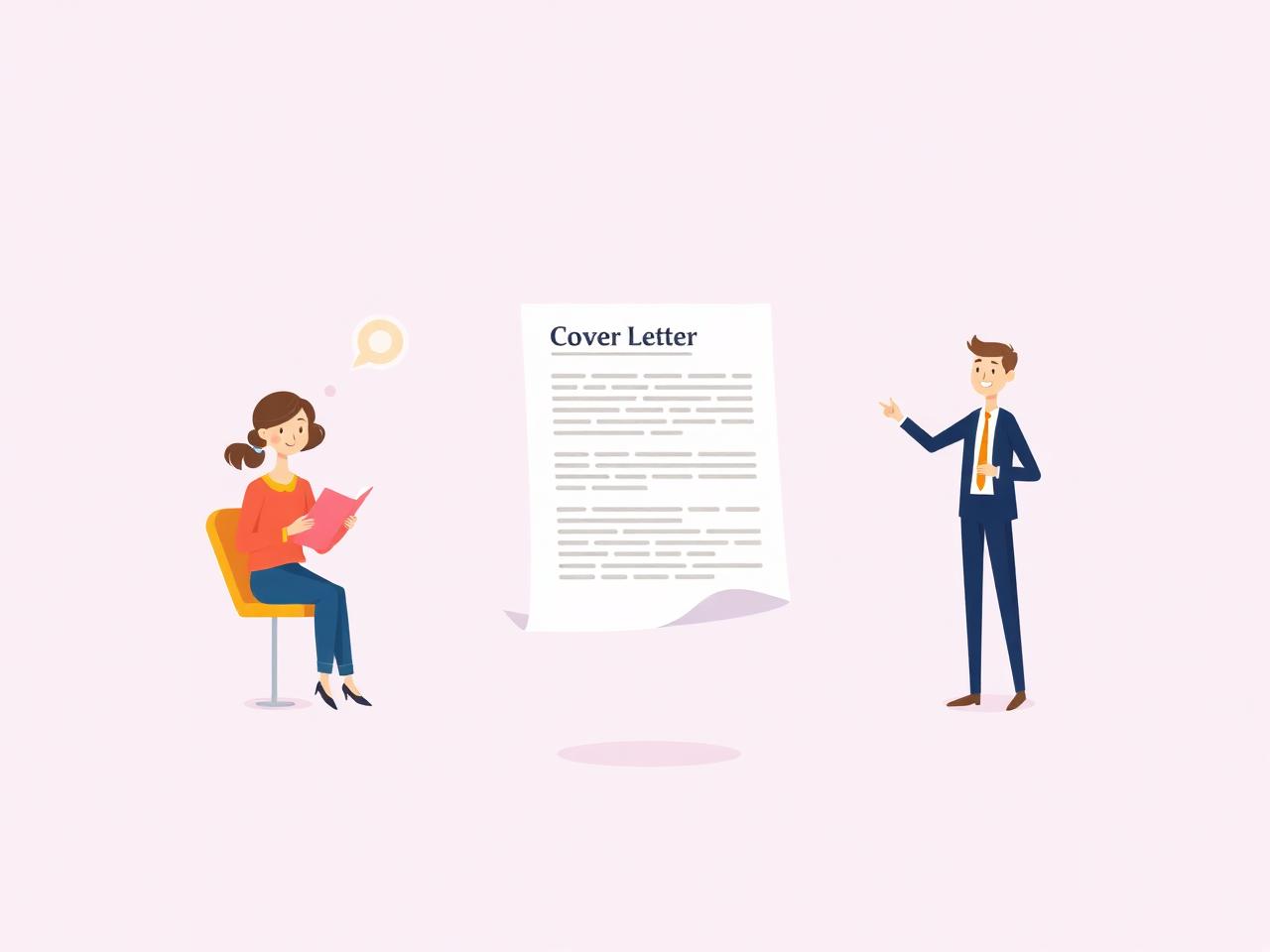 Cover letter examples illustration