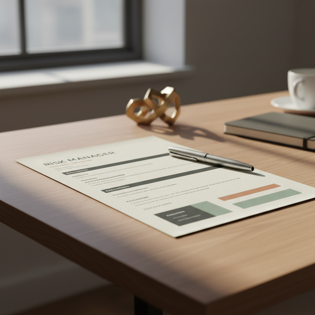 Resume for Risk Managers: The 2026 Recruiter-Tested Playbook