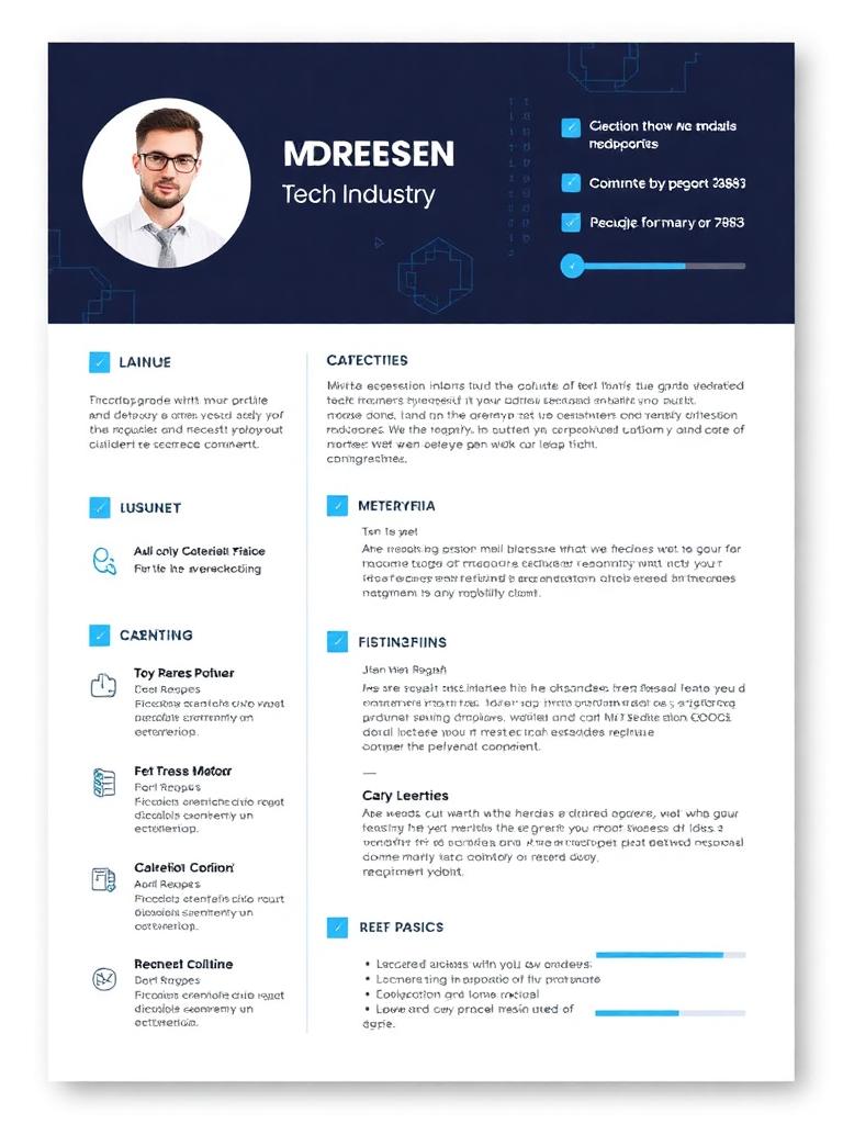 Resume template 4