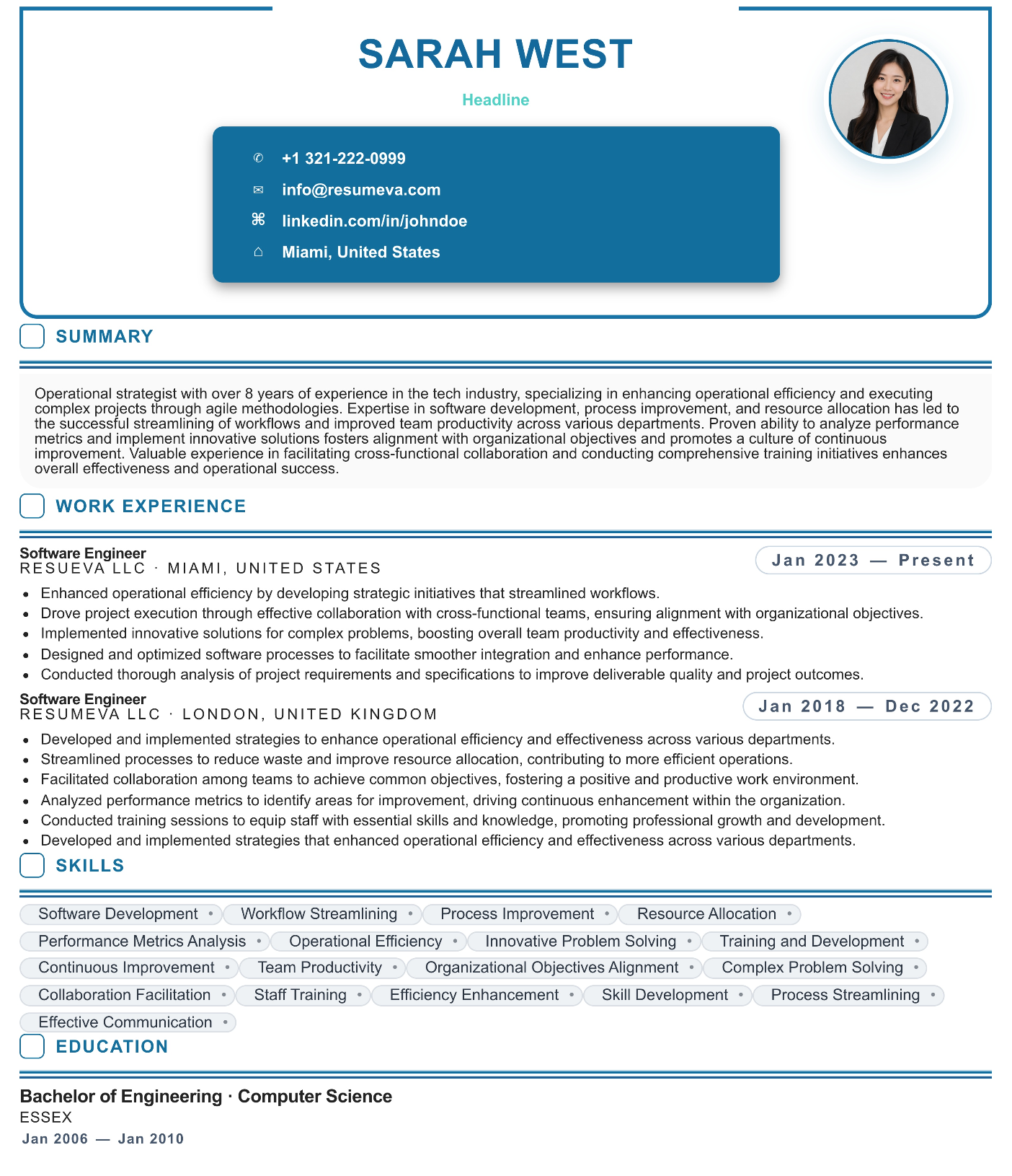 46. Scope resume template preview