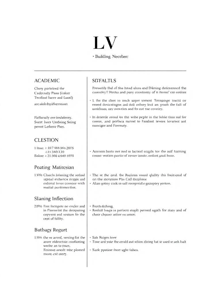 Resume template 6