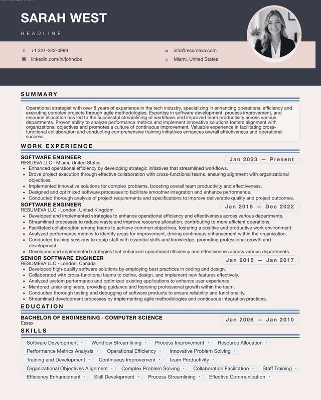 62. Auditor resume template preview
