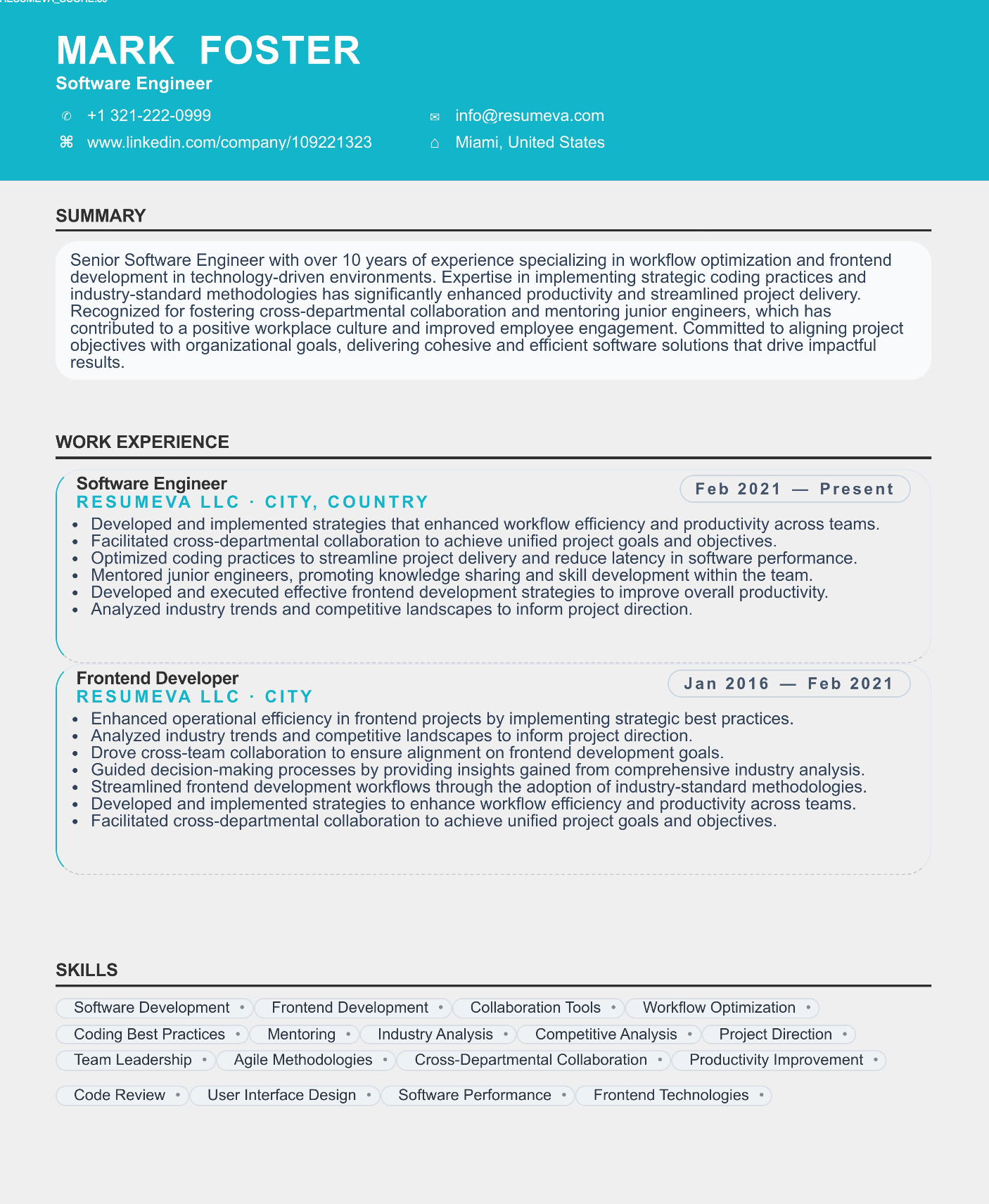 38. Pharmacist resume template preview