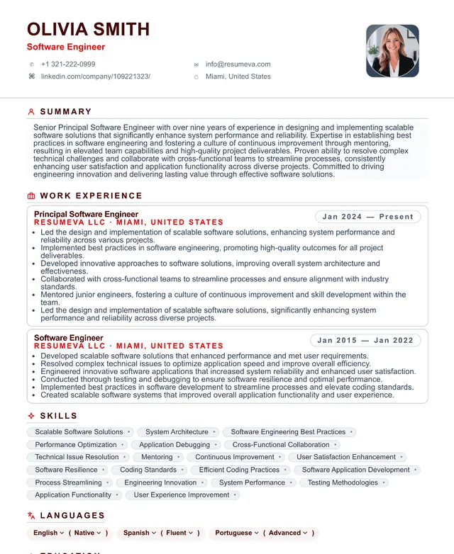 32. Pharmacist resume template preview